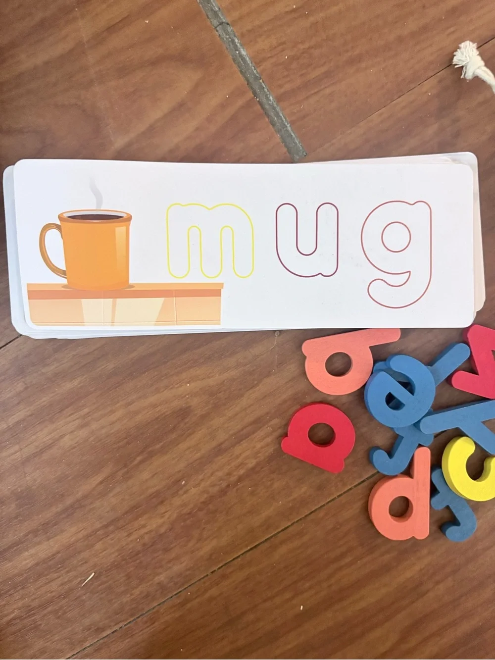 Kids Alphabet Foam Letters Learning Set with Owl Drawstring Bag - Multicolor